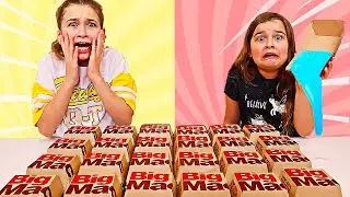 Don&rsquo;t Choose the Wrong McDonald&rsquo;s Big Mac Slime Challenge! | JKrew