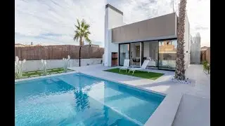 Modern villa on one level with private pool in Sucina