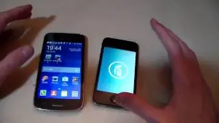 Samsung Galaxy Star Advance vs iPhone 4 (HD)