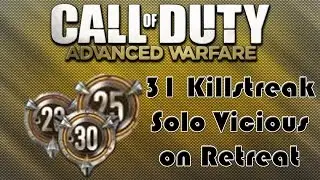 31 Streak w/ Vicious Medal on Retreat  |  Call of Duty: Advanced Warfare