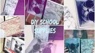 DIY SCHOOL SUPPLIES  | Tumblr & Urban Outfitters Inspired!