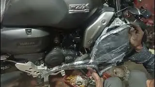 Yamaha fzx modify / Yamaha fzx full crash guard/ Yamaha fzx Leg guard accessories