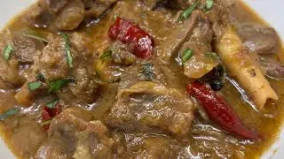 White Mutton Stew Recipe | Khade Masale Ka White Stew | How To Make Mutton Stew | Degi Style Stew