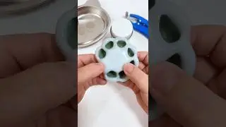 Watch me make a grass - green stress ball.☺️#stressball#stressrelief#diy#toys