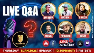 🔴 Live Q&A - Engage, Challenge, Clarify | Mansur, Hashim, I.Hakim, Muris, Brandon and Yemeni 📱