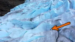 Hiking on Mendenhall Glacier - Juneau, Southeast Alaska