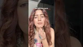 Navratri hacks 🥰😍 #navratrihairstyle #navratrilook #dandiya #navratrispecial #navratrilehenga