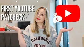 My First Youtube Paycheck (How Much Money Does a Small YouTuber Make in First Month Monetized?)
