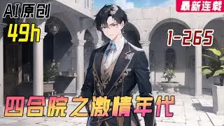 一口气看爽《四合院  激情年代》1-265：四九城火車站。綠皮火車緩緩駛入車站。葉國強斜挎著壹個老式軍綠色挎包、牽著妹妹走出車站。#小说 【AI原创】 #橙子说漫