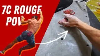 Analyse d'un 7c Rouge Rétro Flash - La technique du Trade
