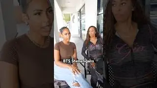 BTS Shenanigans @DaphniqueSprings @niadorsey901 #comedy #funny #shorts #bts #question #viral