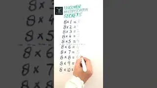 Uncover Multiplication Secrets in Under a Minute DeerMaths #multiply #maths #shorts #trending