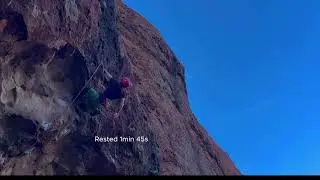 No Remorse 5.13b Echo Cliffs (short beta)