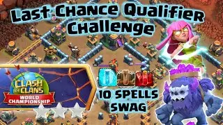 || HOW TO ATTACK LAST CHANCE QUALIFIER CHALLENGE WITHOUT SPELLS || COC NEW EVENT || EASILY 3 STAR ||
