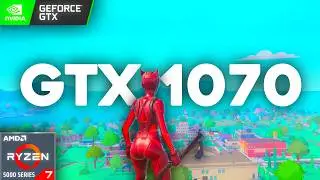 GTX 1070 | Ryzen 7 5700X3D | Fortnite Battle royale *Simpsons season* benchmark