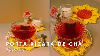 Porta X&iacute;cara de Ch&aacute; | Tutorial Croch&ecirc; - Simony Ruivo @otakuamigurumi
