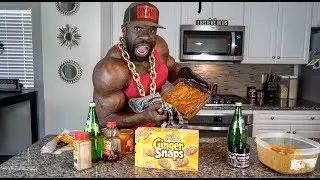 Healthy High Calorie Dessert | 🎃 PUMPKIN CAKE 🎂 | Kali Muscle