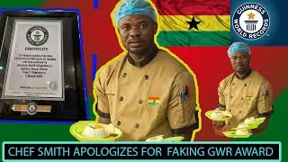 Scammer-thon. Chef Smith Apologizes for his Fake Cookathon Award, Begs For Mercy.