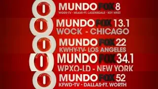 MundoFox Affiliates Compilation Station IDs 2012-2015