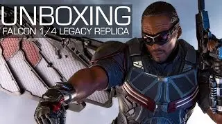 Unboxing - Captain America: Civil War Falcon 1/4 Legacy Replica - Iron Studios