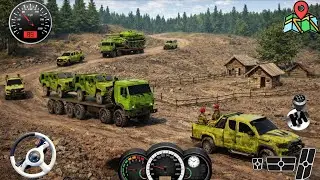 Offroad Army Cargo Truck Simulator 3D | Us Military Truck Driving Game 2026 | Cargo Transport