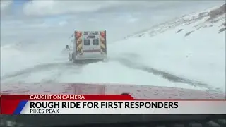 Rough ride down Pikes Peak