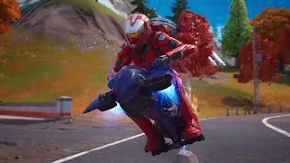 UNSC Spartan (Red Armor) | Fortnite CH6S4 Showcase Gameplay