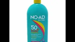 NO AD Kids Gentle Sunscreen Lotion, SPF 50 16 oz
