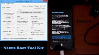 Nexus 6 NRT Unlock bootloader, Root, And TWRP Recovery all in one Tool