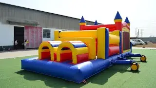 Paw Inflatable Obstacle Course