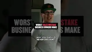 Worst Sales Mistake Business Owners Make