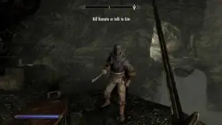 Skyrim Alik'r warriors destroyed using shout and berserker rage