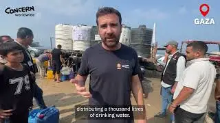 Delivering clean water in Gaza is Our Concern
