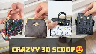 New mini Birkin😱30 Scoop| Viral Mini Bags Everyone Wants 😱Enjoy😘