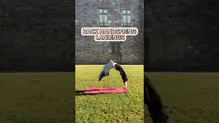 5 Back Handsprings: From Basic to Insane 🤸🔥 #acrobatics #challenge