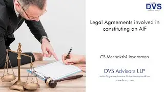 Legal Agreements involved in constituting an AIF