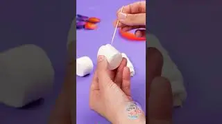 Let&rsquo;s Create! 🐻🍬 Marshmallow Animals For Kids! 🐑 So Cute! 😊✨
