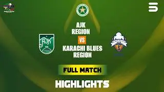 Full Match Highlights | AJK  vs Karachi Blues | National T20 Qualifier | Match 13 | MZA1U