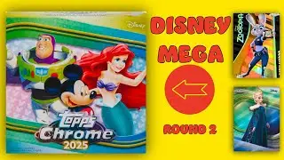 2025 Topps Chrome Disney Mega Rd  #2   HD 1080p #tradingcards #disney #collectiblecards