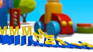VIDS for KIDS in 3d (HD) - Alphabet Dominos for Children - AApV
