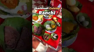 Jharkhandi Cuisines in Ranchi 😍 #jharkhandi #food #desifood #homemadefood #adivasiculture #ranchi