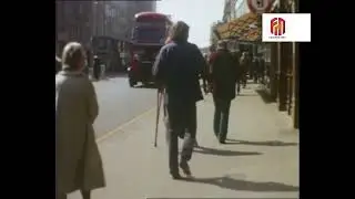Central London Streets 1971, Rare 1970s Home Movie Footage