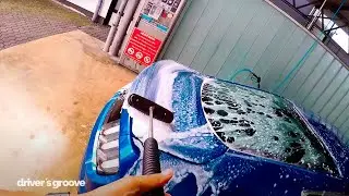 Auto in der SB Box waschen für 5,50€