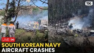 South Korea Navy Aircraft Crash LIVE: South Korean Navy Patrol Aircraft With 4 Aboard Crashes