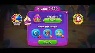 Fishdom level 9639 to 9656 / niveau 9639 au 9656