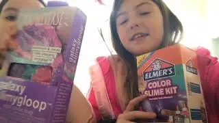 Elmers color slime kit