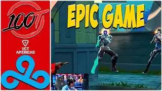 ABSOLUTE MADNESS! 100 Thieves vs Cloud9 - HIGHLIGHTS - VCT Americas 2026 Kickoff | 100T vs C9