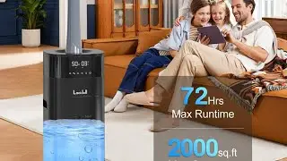 Whole House Humidification! 🌟 20L (5.3Gal) Large Room Humidifier for 2000 sq ft