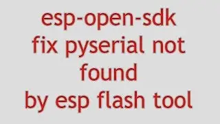 ESP8266 Open SDK - Fix 