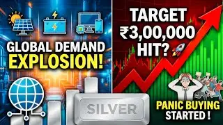 Global Silver Shortage Alert! 🚨 Why Silver Will Hit ₹3 Lakh/Kg Soon? | Buy Now or Wait?